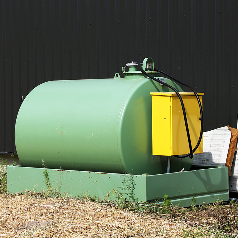 Image of an oil storage tank